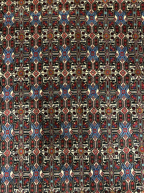 1.4×1.1M Kurdish Sanandaj  Rug (Mahi)