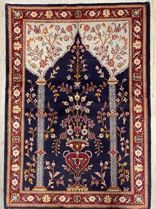 1.6×1.1M Tree Of Life Persian Rug