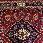 1×0.7M Royal Signed Kashan Persian Rug