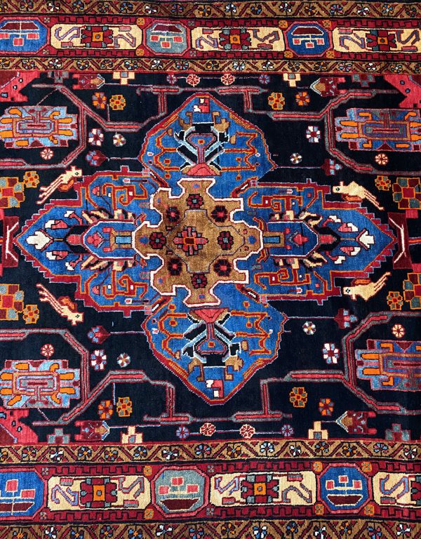 3.4×1.7M Unique Tribal Nahavand Rug