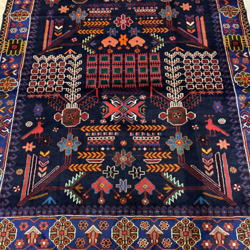 4x1.6M Antique Saveh Persian Runner