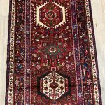 3.4 x 1.1 M Tribal Qarajeh Runner