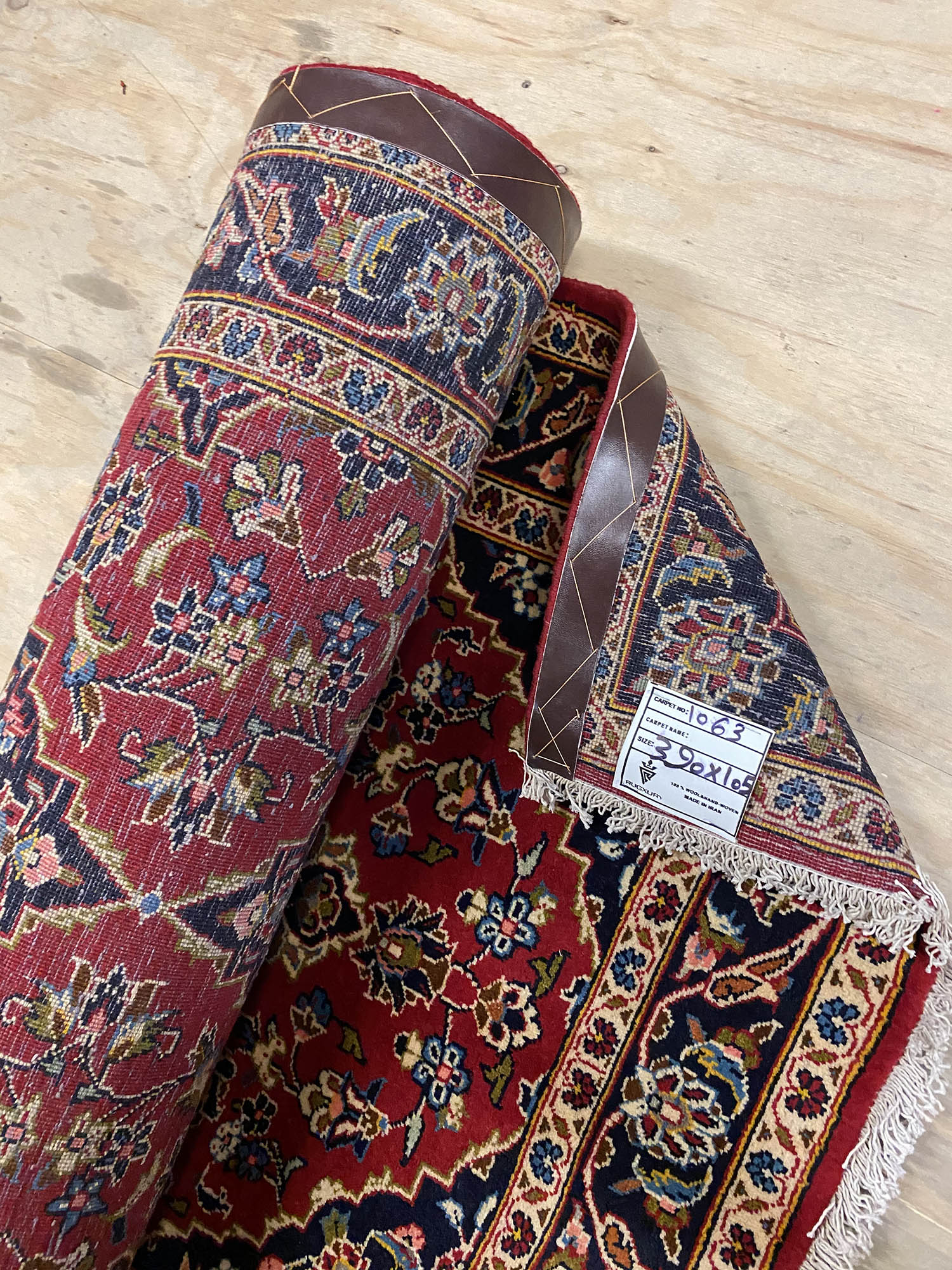 4M Persian Kashan Runner - Image 9