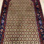 2.7 x 1 M Persian Koliai Kurdish Runner Rug