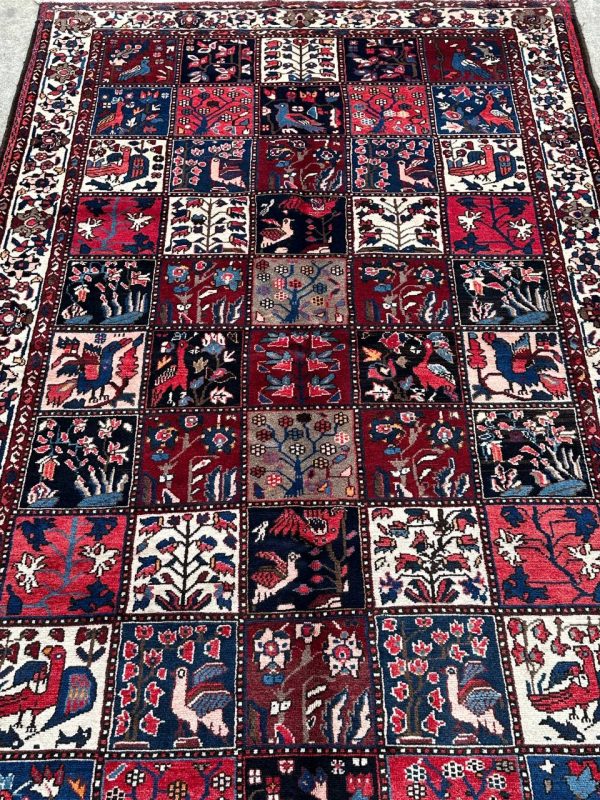 2.9×1.6M Garden Design Bakhtiari Persian Rug