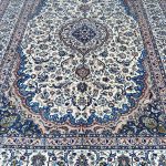 4x3M Silkinlaid Persian Rug Nain (9La)