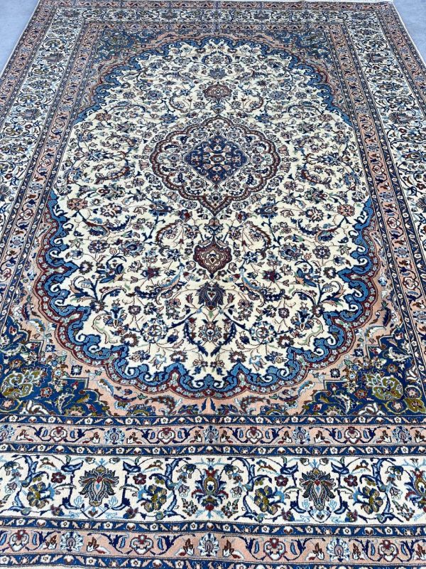 4x3M Silkinlaid Persian Rug Nain (9La)