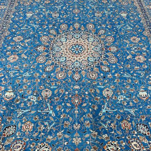 kashmar blue rug