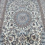 3.5×2.5M Fine Silkinlaid Rug Nain (9La)