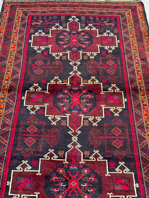 2.1×1.2M Kurdi Quchan Rug