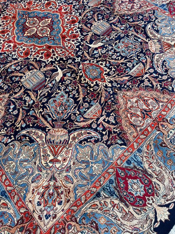 4x3M Antique Treasure Design Kashmar (50 Years Old)