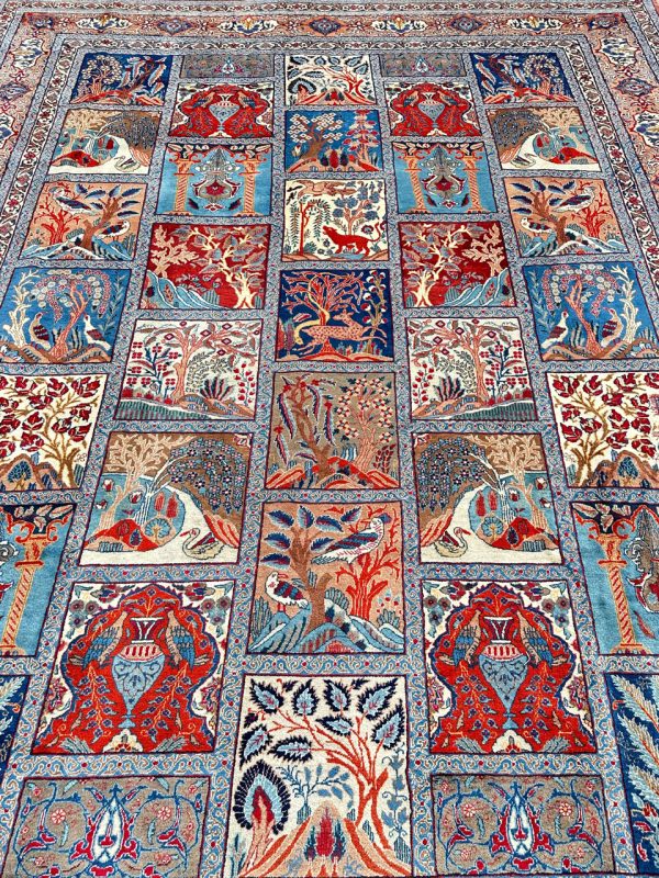 4x3M Garden Design Kashmar Persian Rug
