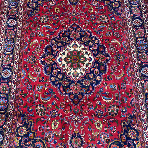 3.2x2M Signed Persian Mashad Rug