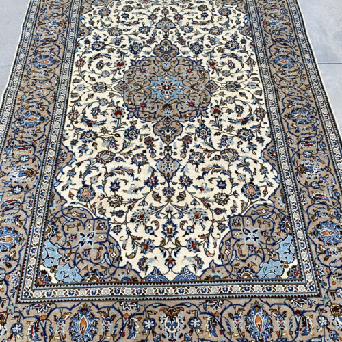 3x2M Beige Persian Kashan