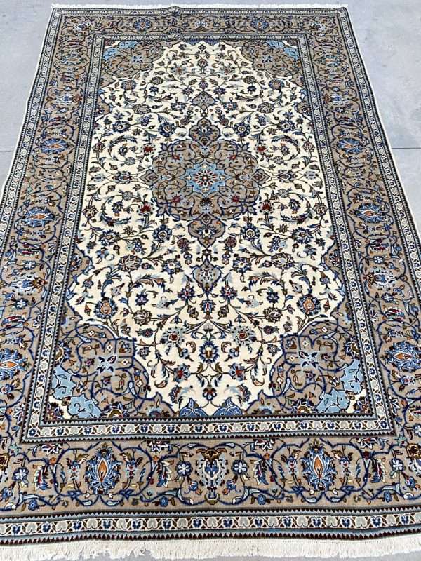 3x2M Beige Persian Kashan