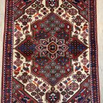 1.5×1.1M Persian Hamedan Rug
