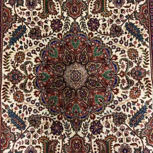 1.5x1M Vintage Tabriz Persian Rug