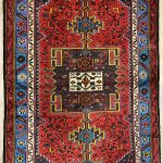 1.5x1M Persian Hamedan Rug