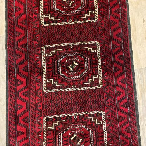 2.2x1.2M Persian Balouchi Nomadic Rug