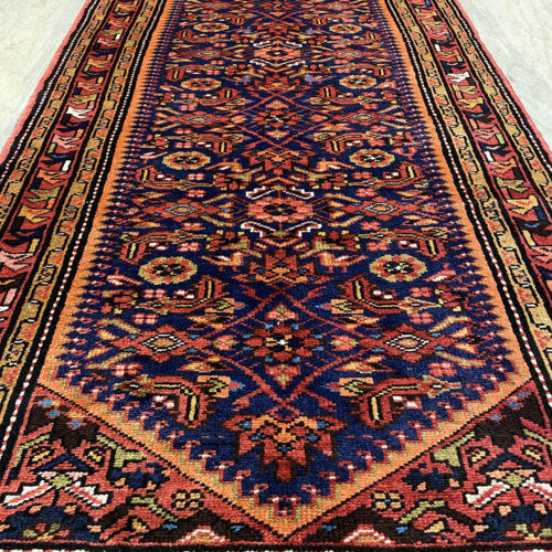 3M Antique Hamedan Persian Runner