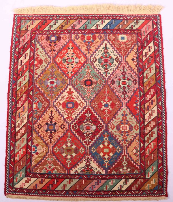 1×0.8M Persian Sumak Kilim Rug