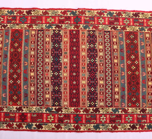 2×0.8M Persian Sumak Kilim Runner Rug