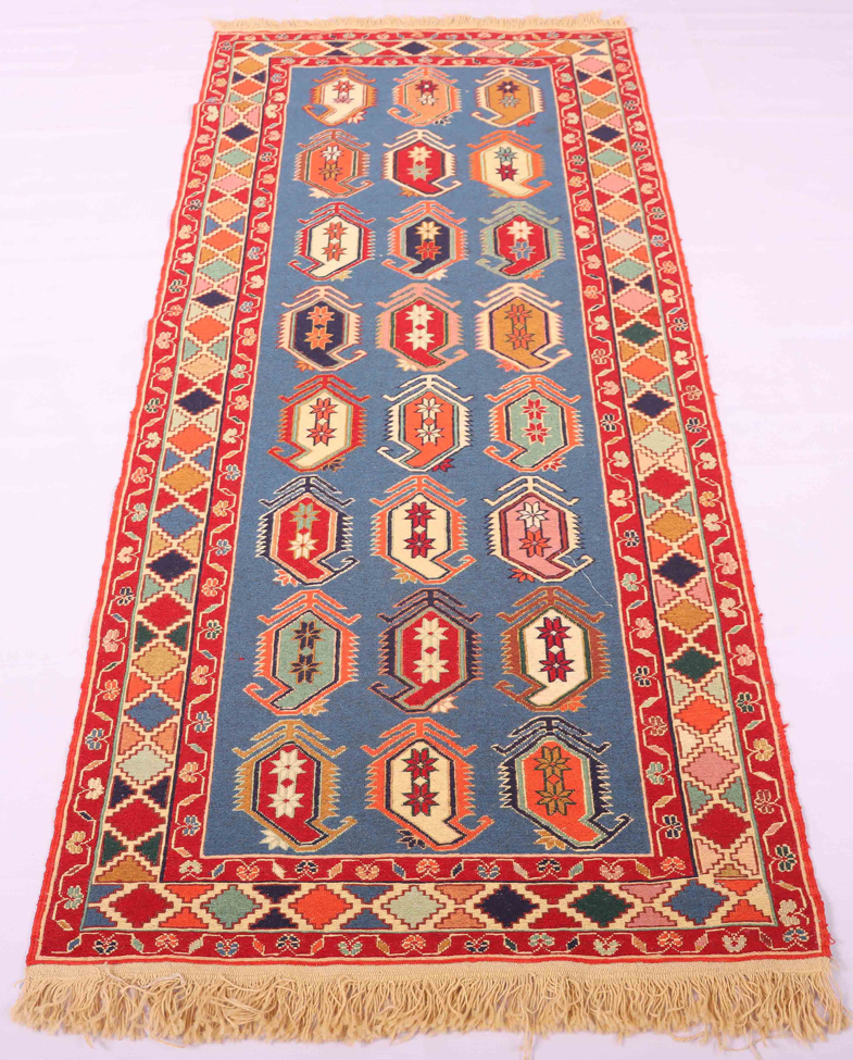 2x0.8M Persian Sumak Kilim Runner Rug - Image 2