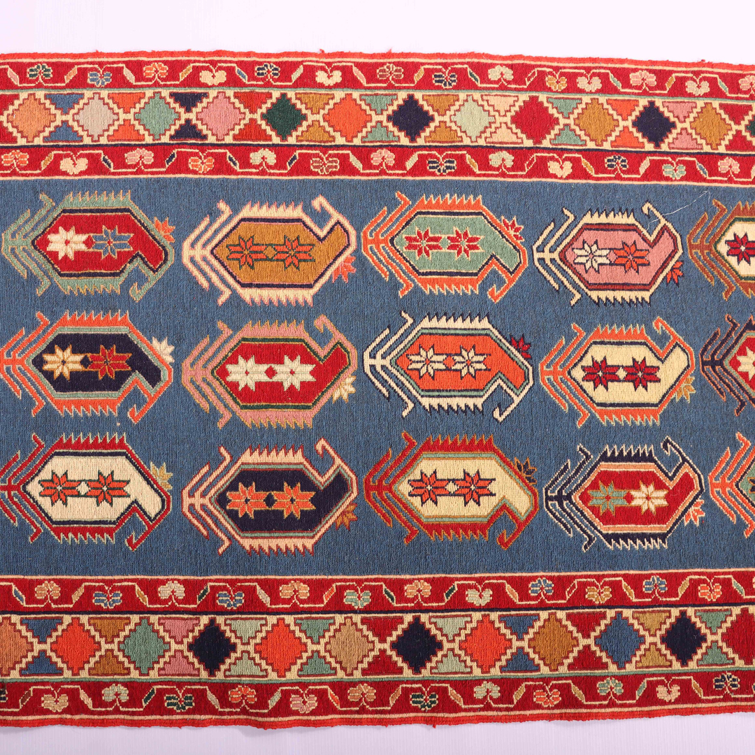 2x0.8M Persian Sumak Kilim Runner Rug - Image 4