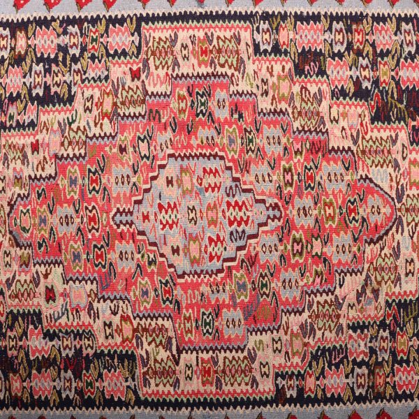 1×0.7M Sanandaj Persian Kilim Rug