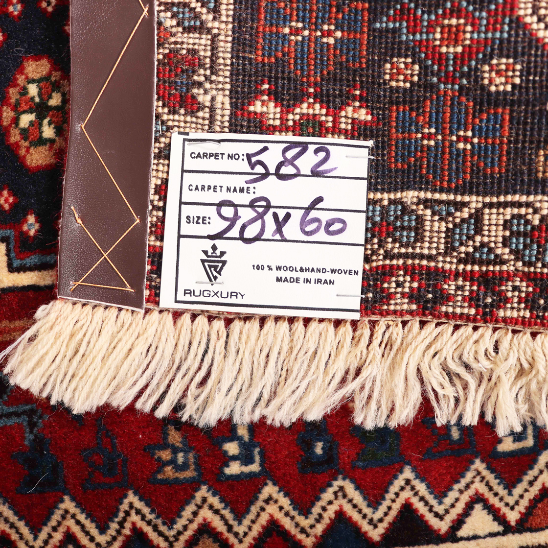 1x0.6M Persian Yalameh Rug - Image 4