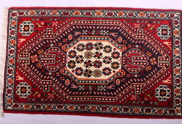 1×0.6M Qashghai Shiraz Rug