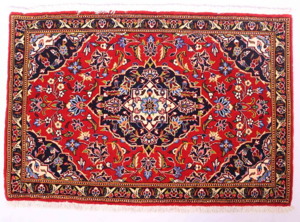 1×0.7M Persian Kashan Rug