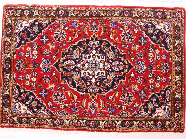 1×0.7M Persian Kashan Rug