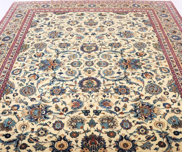 4x3M Antique Kashan Rug