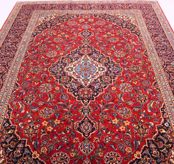 3.3×2.2M Traditional Persian Kashan Rug