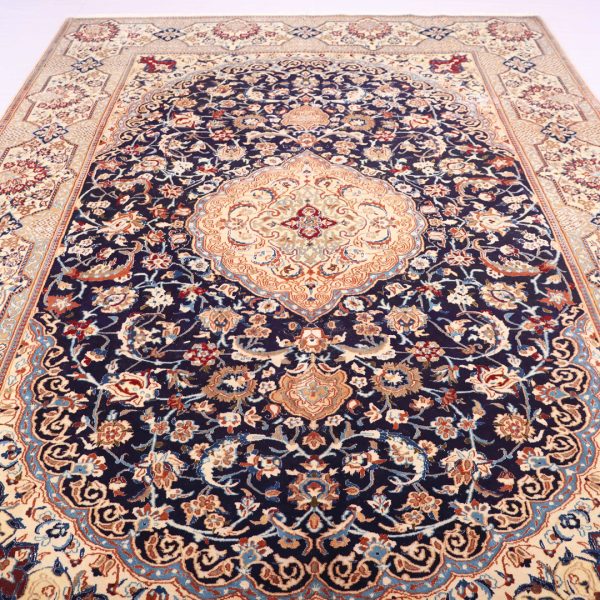 3.7×2.4M Silkinlaid Nain Rug