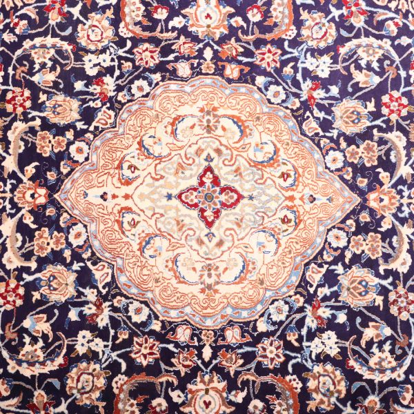 3.7×2.4M Silkinlaid Nain Rug