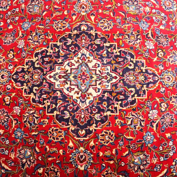 3.5×2.5M Traditional Persian Kashan Rug
