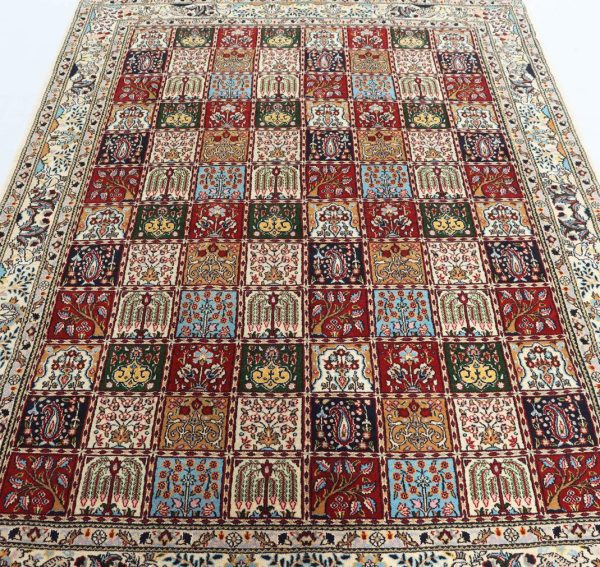 2.3×1.7M Garden Design Mood Persian Rug (Silkinlaid)