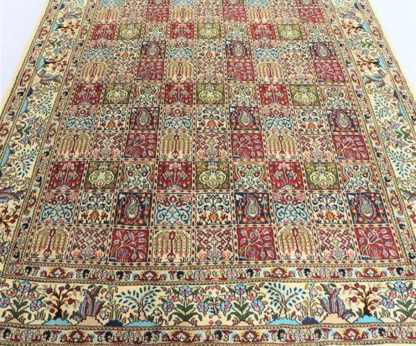 2.3×1.7M Garden Design Mood Persian Rug (Silkinlaid)