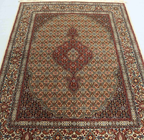 2×1.5M Fine Herati Birjand Persian Rug (Mahi)
