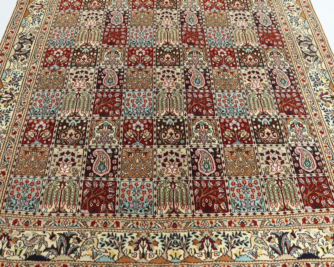 2.3x1.7M Garden Design Mood Persian Rug (Silkinlaid) - Image 3
