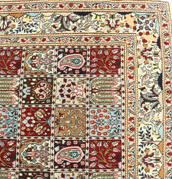 2.3×1.7M Garden Design Mood Persian Rug (Silkinlaid)