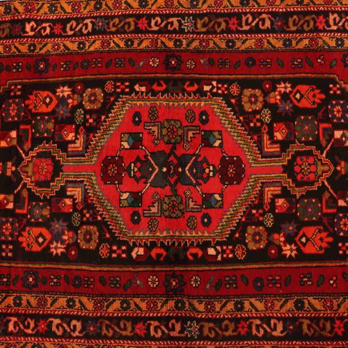 Antique 2x1.1m Zanjan Persian Rug