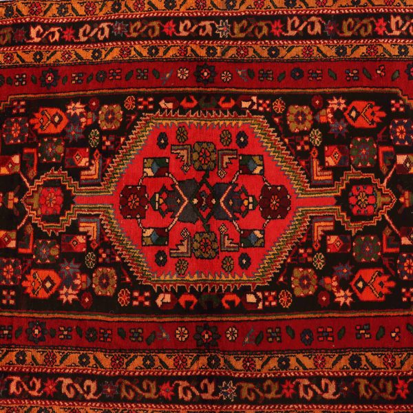 Antique 2×1.1m Zanjan Persian Rug