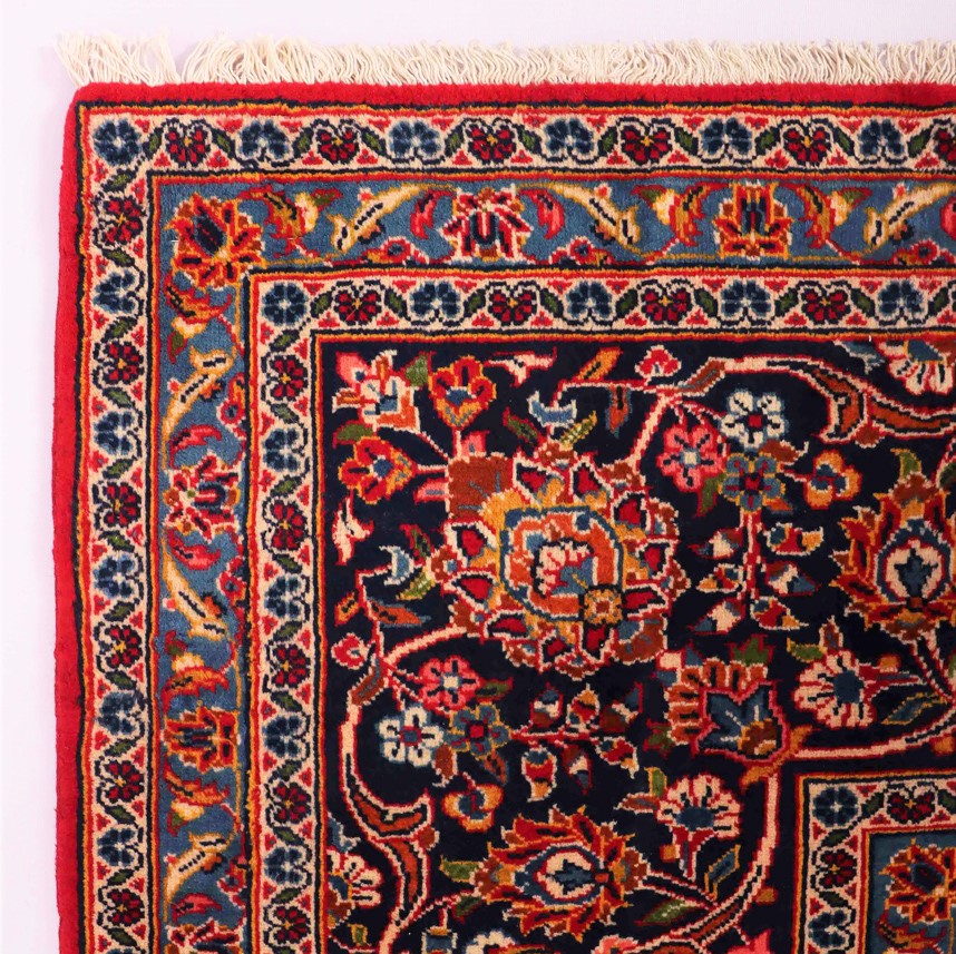 4.2x3.1M Royal Traditional Persian Kashan Rug - Image 6
