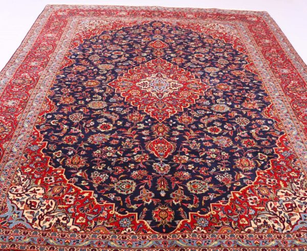 3.7×2.5M Royal Traditional Persian Kashan Rug