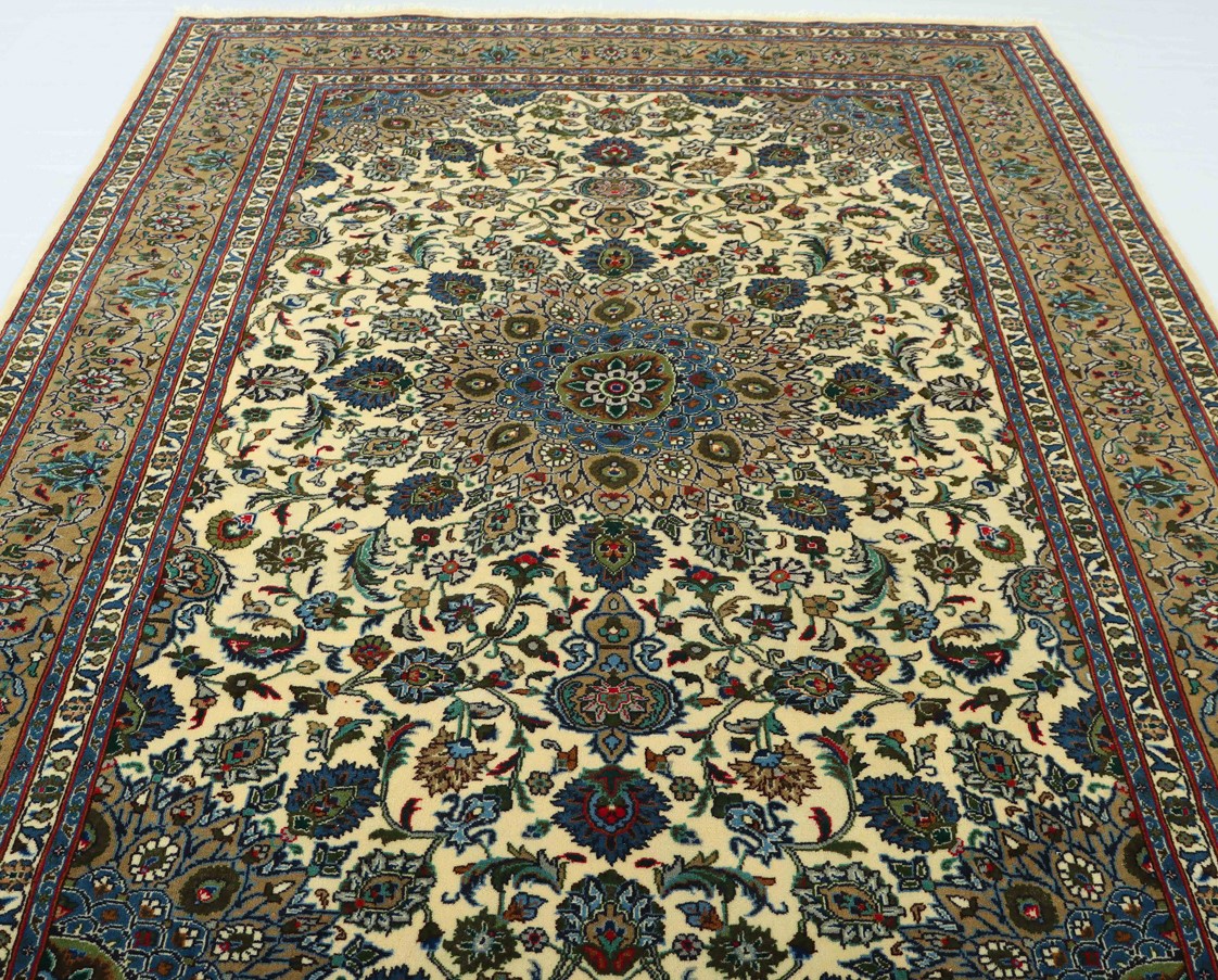 3x2M Fine Pistachio Kashmar Rug - Image 2