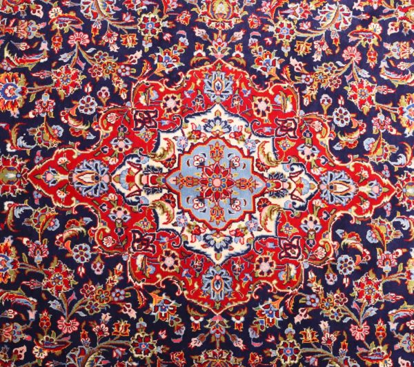 3.5×2.4M Royal Traditional Persian Kashan Rug