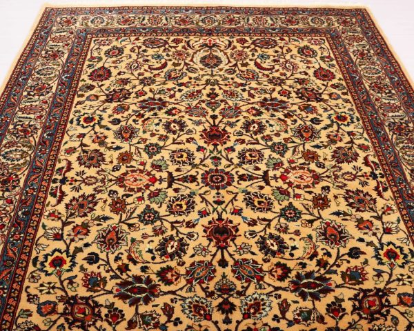 3x2M Beige Persian Kashmar Rug